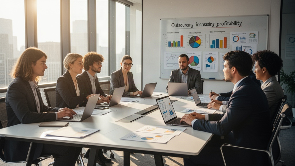Profitabilität steigern: Die besten Ansätze für effektives Outsourcing